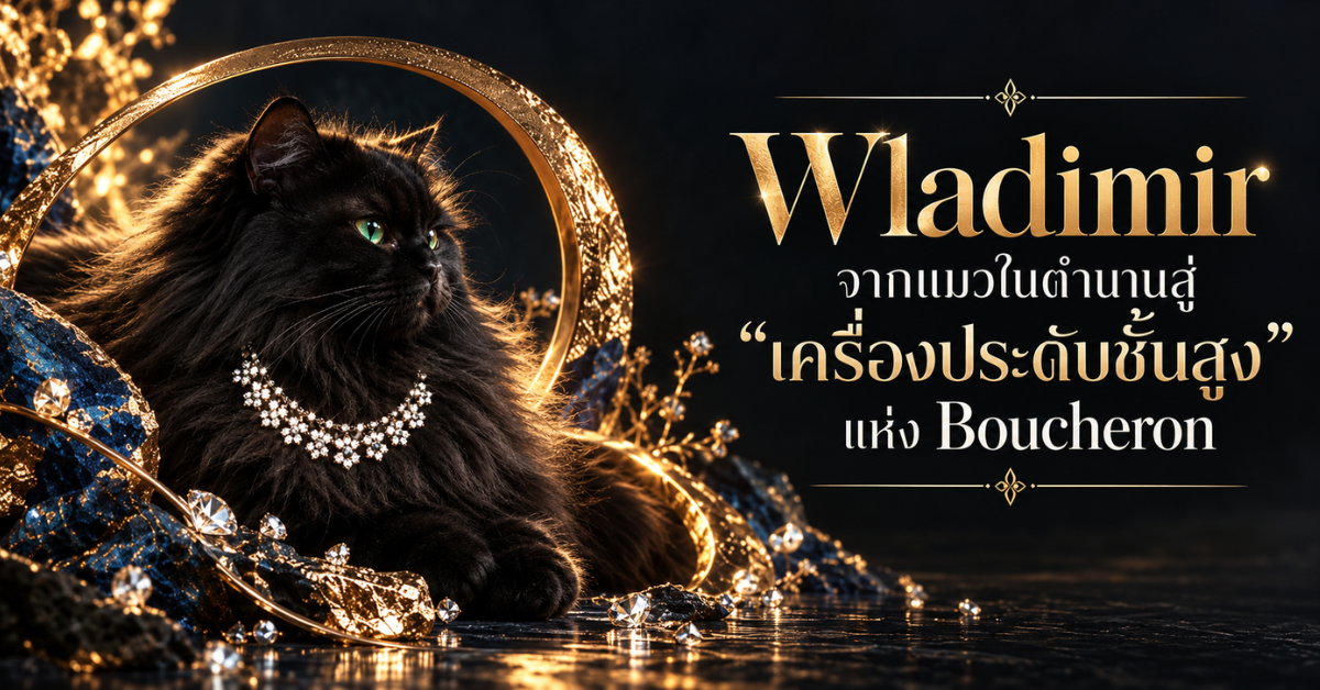Wladimir: จากแมวในตำนานสู่ เครื่องประดับชั้นสูง แห่ง Boucheron