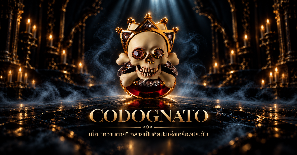 Codognato: เมื่อ “ความตาย” กลายเป็นศิลปะแห่งเครื่องประดับ