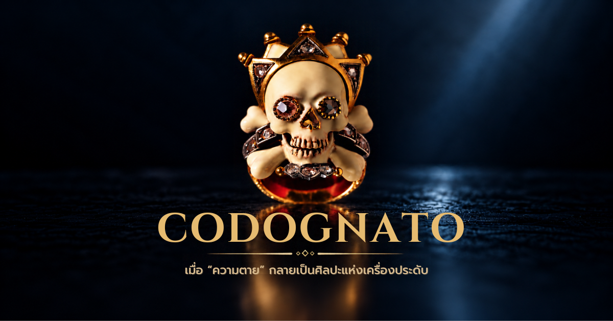 Codognato: เมื่อ “ความตาย” กลายเป็นศิลปะแห่งเครื่องประดับ