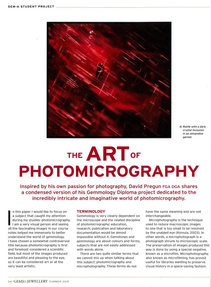 The Art of Photomicrography