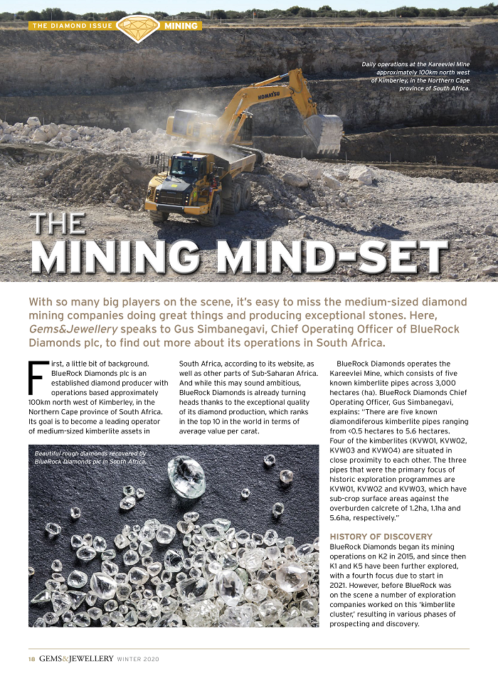 The Mining Mind-set