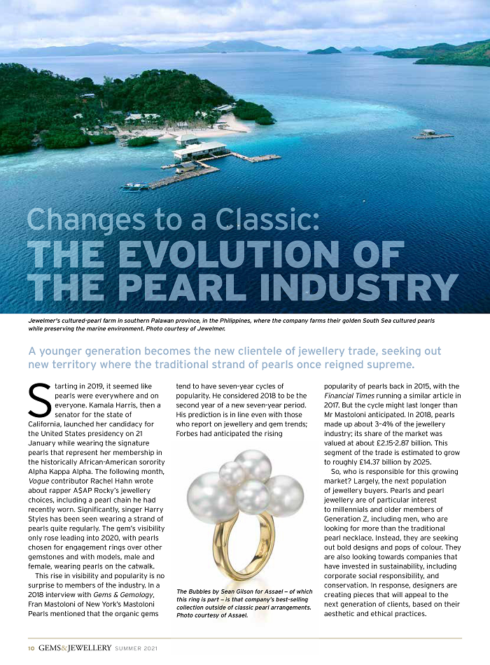 Changes To A Classic: The Evolution Of The Pearl Industry