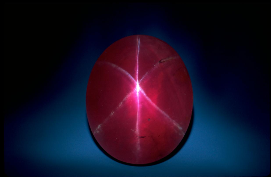 Rosser Reeves Star Ruby (Photo Credit: Smithsonian National Museum of Natural History)