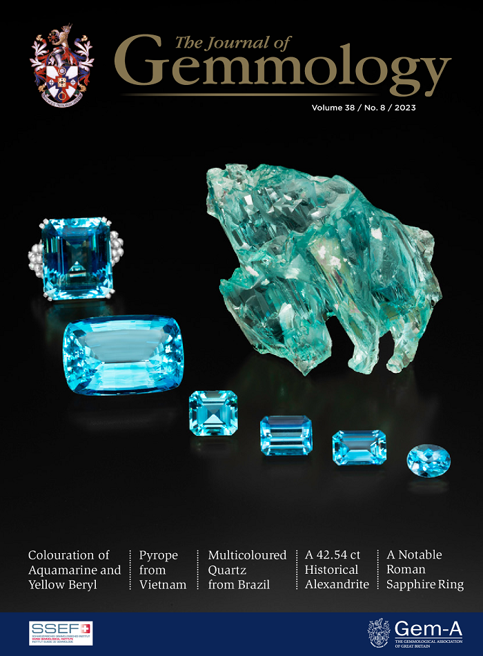 The Journal of Gemmology Vol. 38 Issue 8 (2023)