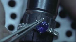 Platinum Ceylon Sapphire Ring, Part 2